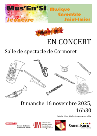 Mus'En'Si - Concert d'Automne