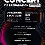 Concert de préparation fête fédérale de musique 2026